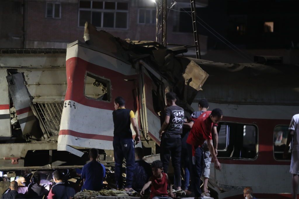 At least 3 killed, 49 injured in train crash in Egypt