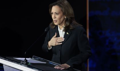 ABC News Hosts Presidential Debate Between Donald Trump And VP Kamala Harris At The National Constitution Center In Philadelphia