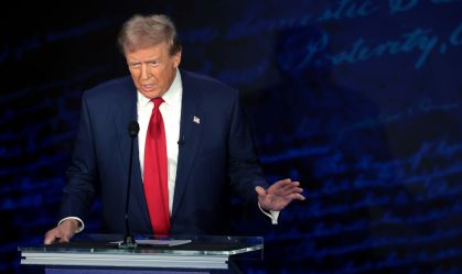 ABC News Hosts Presidential Debate Between Donald Trump And VP Kamala Harris At The National Constitution Center In Philadelphia