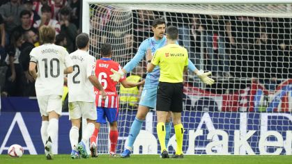 Clássico entre Atlético e Real Madrid foi interrompido por confusão