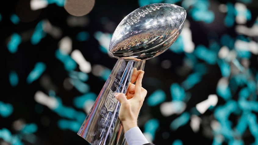 Troféu do Super Bowl, Vince Lombardi • Foto: Kevin C. Cox/Getty Images
