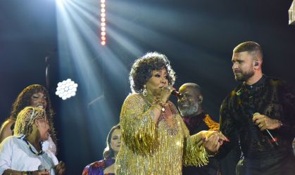 Rock in Rio: Alcione recebe homenagem e canta com grandes nomes da música brasileira