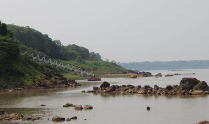 Porto de Porto Velho paralisa operações devido à seca no Rio Madeira