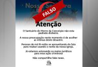 Criminosos usam tragédia em igreja no Recife para aplicar golpes