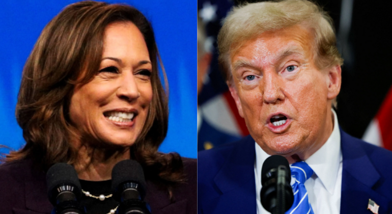 Trump Kamala