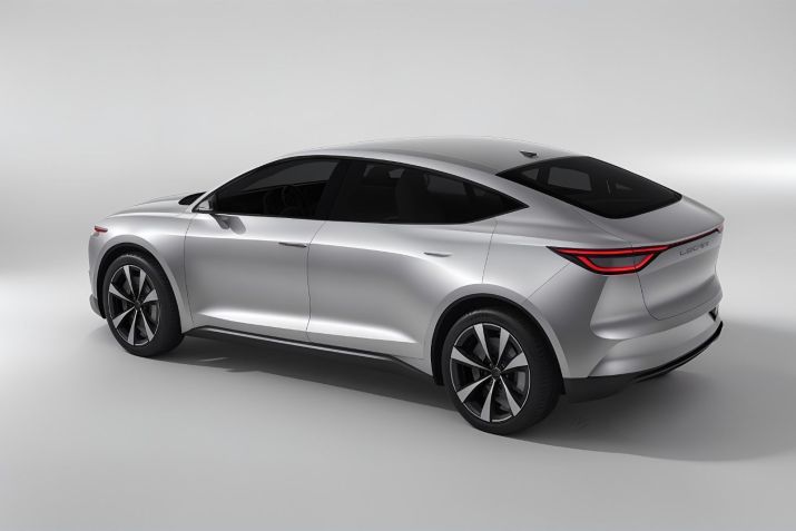 Vista lateral/traseira do Lecar 459 Híbrido • Lecar/Divulgação