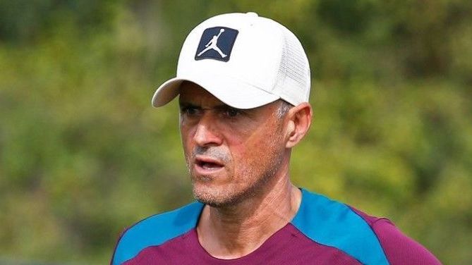 Luis Enrique, técnico do PSG