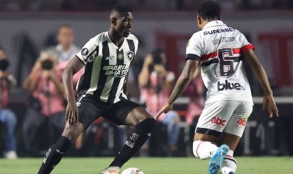 Luiz Henrique, do Botafogo, passa mal após jogo contra São Paulo