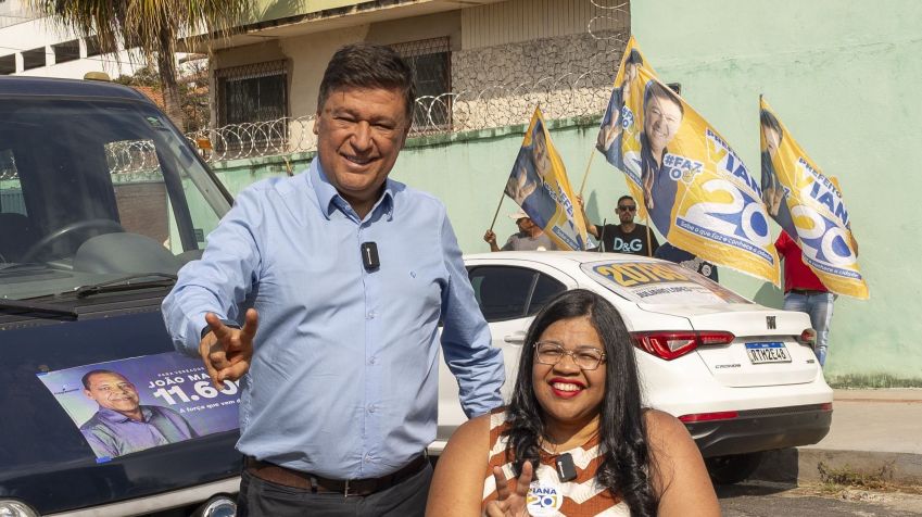 Viana esteve em ato do Movimento Luta Pró-Creche nesta quarta (18) • Divulgação