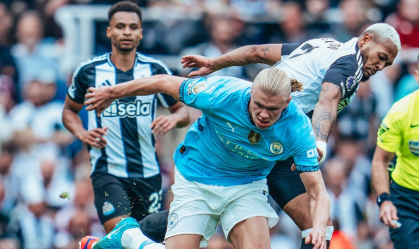 Manchester City vacila e empata com Newcastle