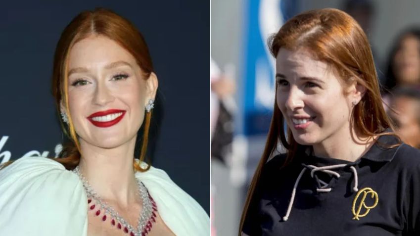 Marina Ruy Barbosa vai interpretar a condenada Suzane von Richthofen • Montagem CNN