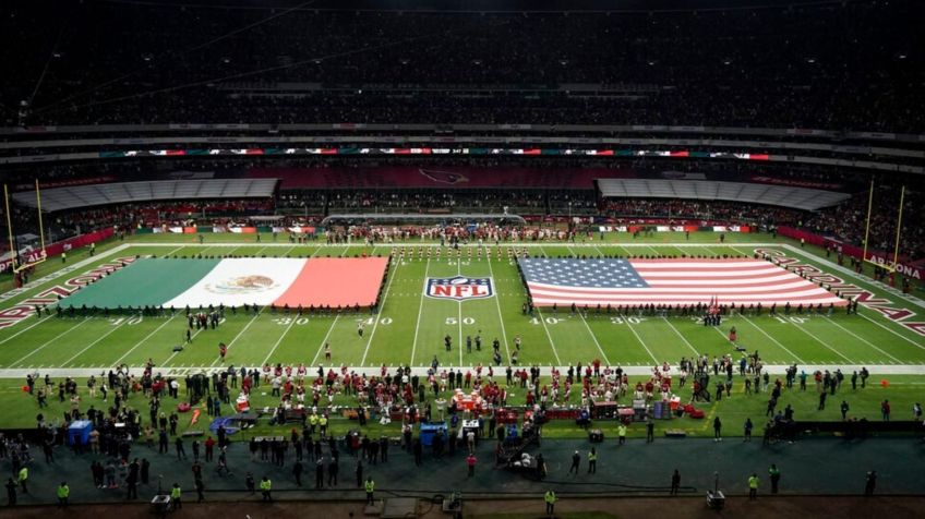 Estádio Azteca recebeu jogo da NFL em 2022 • Foto: Divulgação