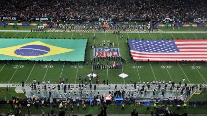 Jogo da NFL no Brasil é destaque
