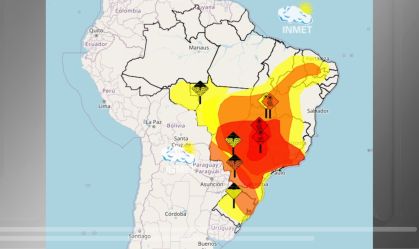 Onda de calor - Inmet