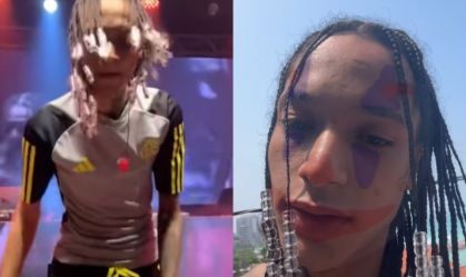 Oruam se explica sobre cuspir em fã durante show: "Não sou de facção"