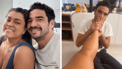 Caio Blat e Preta Gil