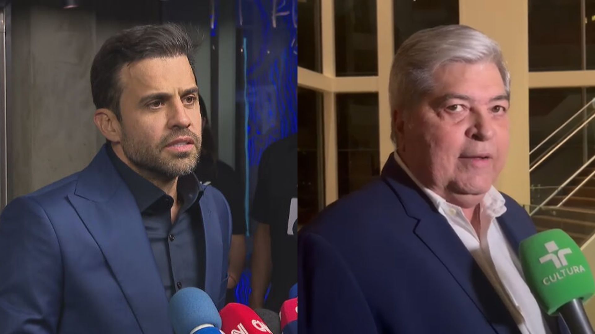 Datena ganha 90 mil seguidores e Marçal, 450 mil após