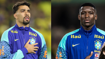 Lucas Paquetá e Luiz Henrique foram convocados