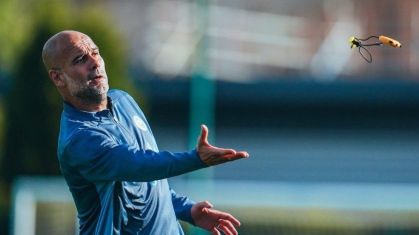 Pep Guardiola, técnico do Manchester City