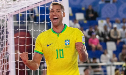 Melhor do mundo, Pito está fora das oitavas da Copa do Mundo de Futsal