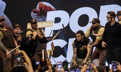 Cadeirada de Popó e confusão com Nego do Borel esquentam FMS 5; veja imagens