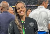 Gabi Portilho, do Corinthians, revela torcida em jogo da NFL no Brasil
