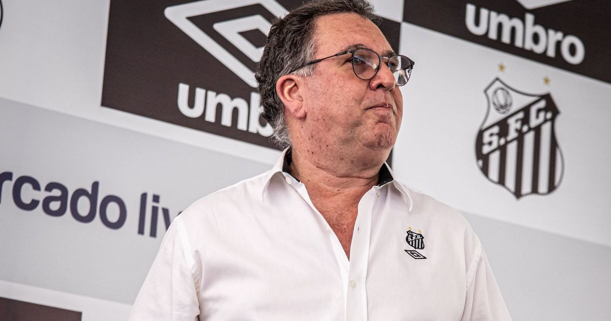 Prioridade do Santos será dar qualidade ao elenco na janela, diz presidente