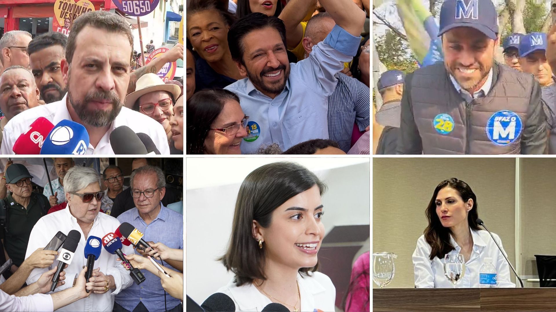 Candidatos à Prefeitura de São Paulo