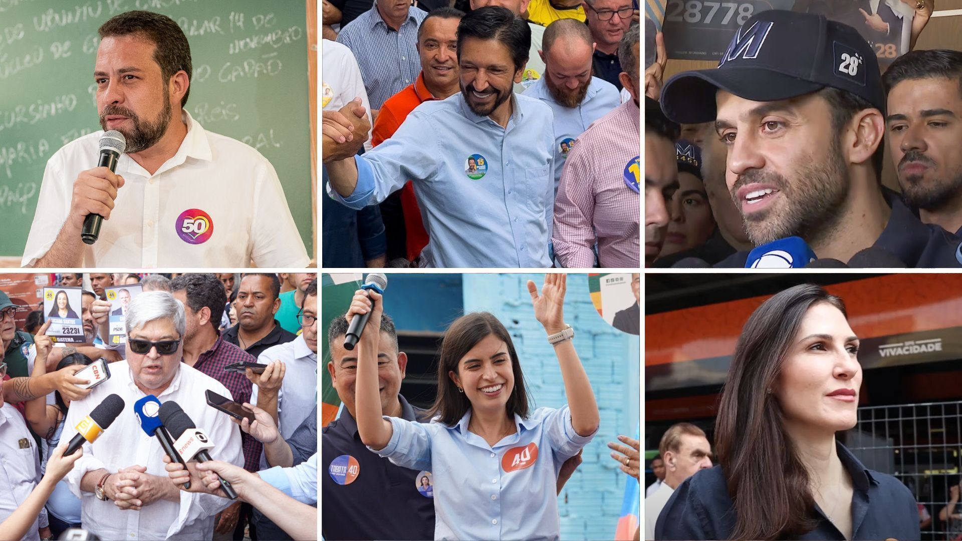 Candidatos a Prefeitura de São Paulo