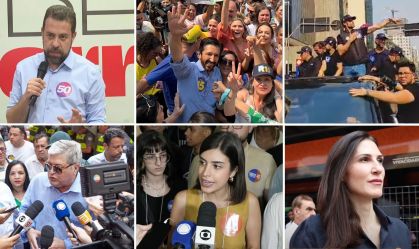 Candidatos à Prefeitura de São Paulo em campanha nesta sexta (13)