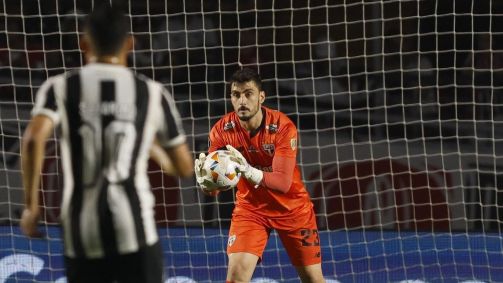 Rafael, do São Paulo, durante duelo contra o Botafogo