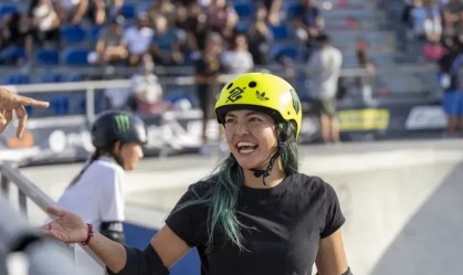 Raicca Ventura avança e é única brasileira na final do Mundial de Skate Park