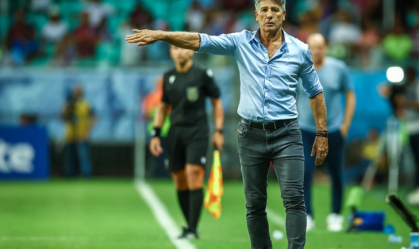 STJD pune Renato com pena grave por tirar Grêmio de campo contra o Bahia