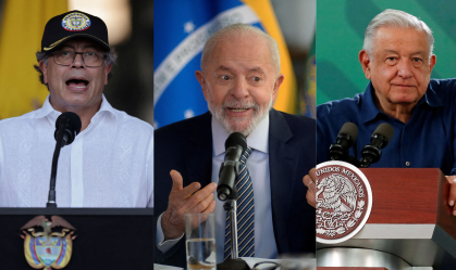 Lula, Petro e Obrador devem conversar com Maduro nesta quarta sobre crise na Venezuela