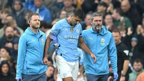 Rodri se lesionou em partida do Manchester City contra o Arsenal
