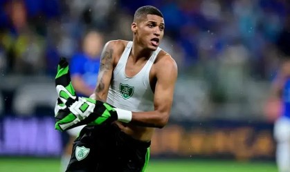 Rodrigo Varanda em ação pelo América-MG