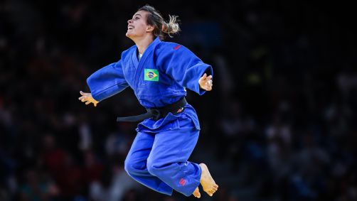 Rosicleide Andrade garantiu o bronze no judô até 48kg J1