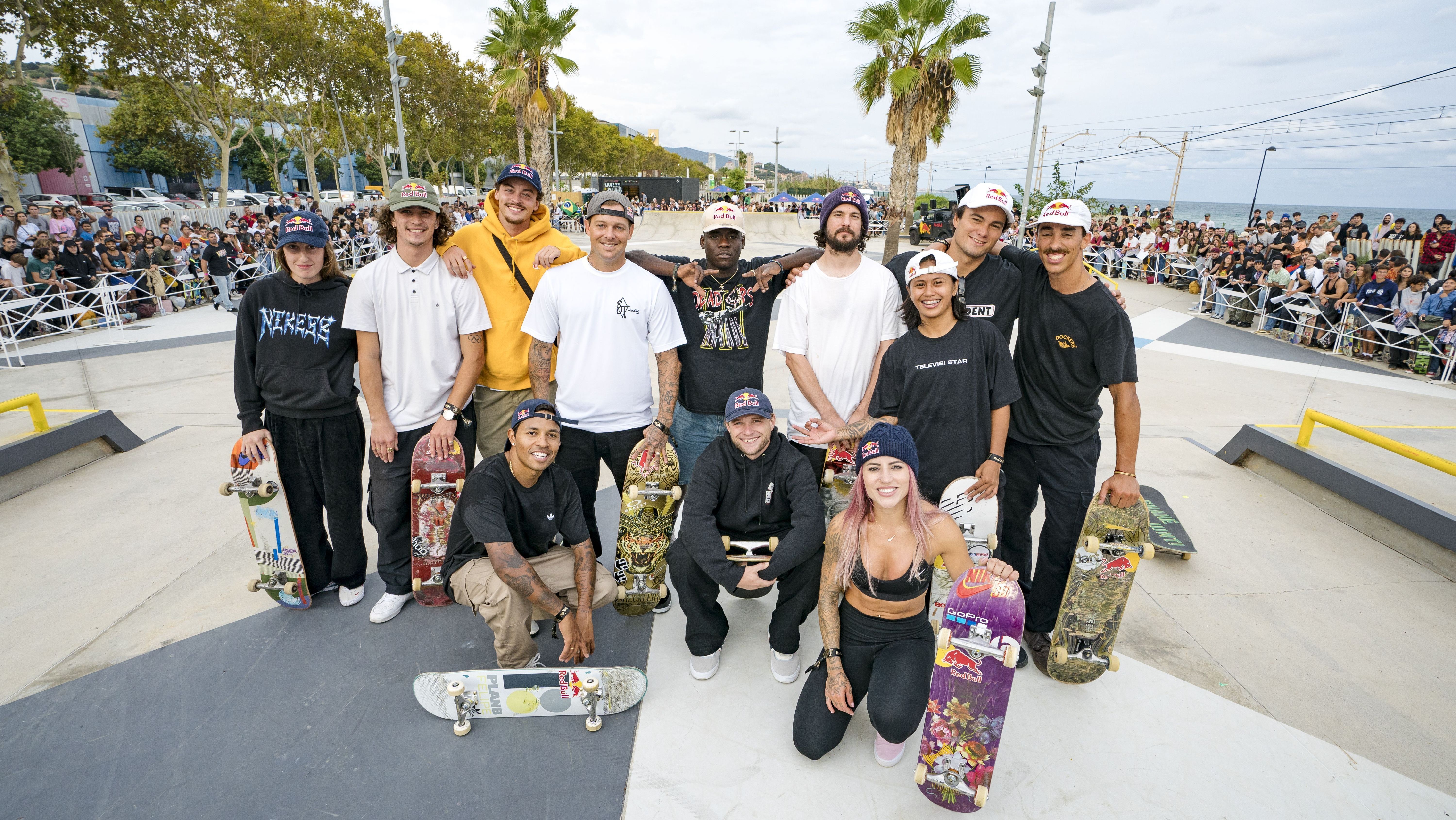 Leticia Bufoni e Felipe Gustavo, que participaram das sessions na Europa, retornam ao Brasil para o Red Bull Drop In Tour América do Sul