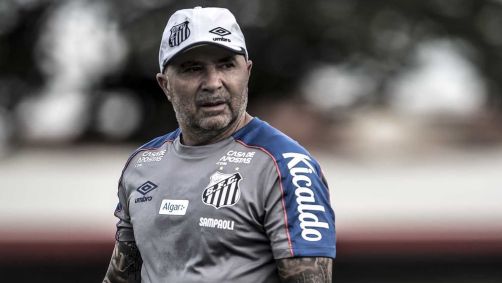Sampaoli comandou o Santos em 2019