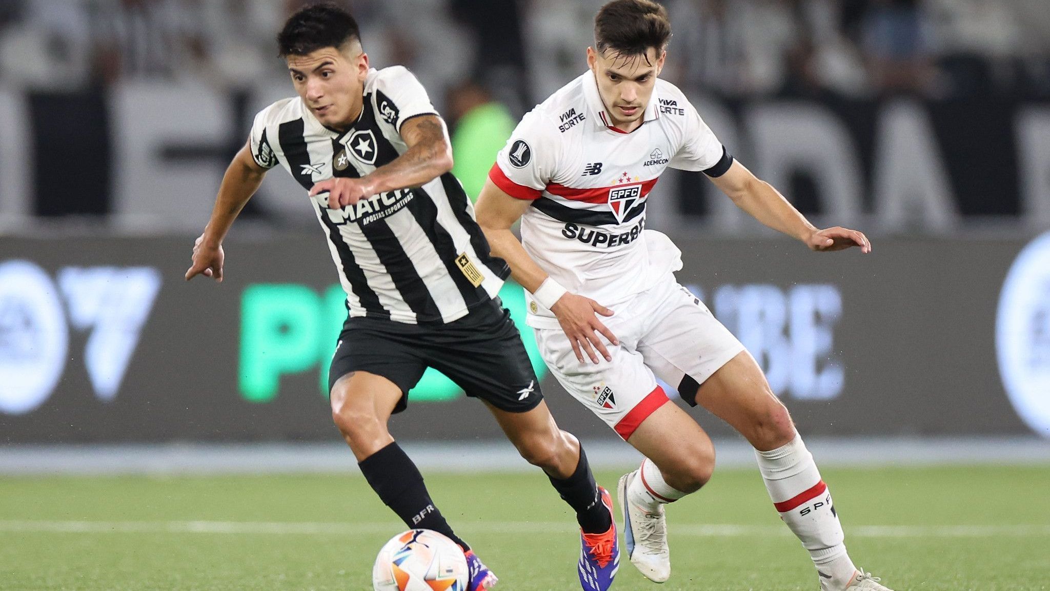 São Paulo e Botafogo se enfrentam pelo jogo de volta das quartas de final