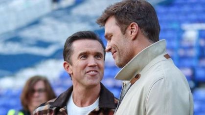 Rob McElhenney e Tom Brady, coproprietários de Wrexham e Birmingham, respectivamente