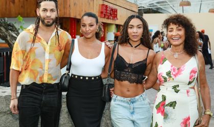 Famosos vão a aniversário de "afilhado" de Regina Casé; veja fotos