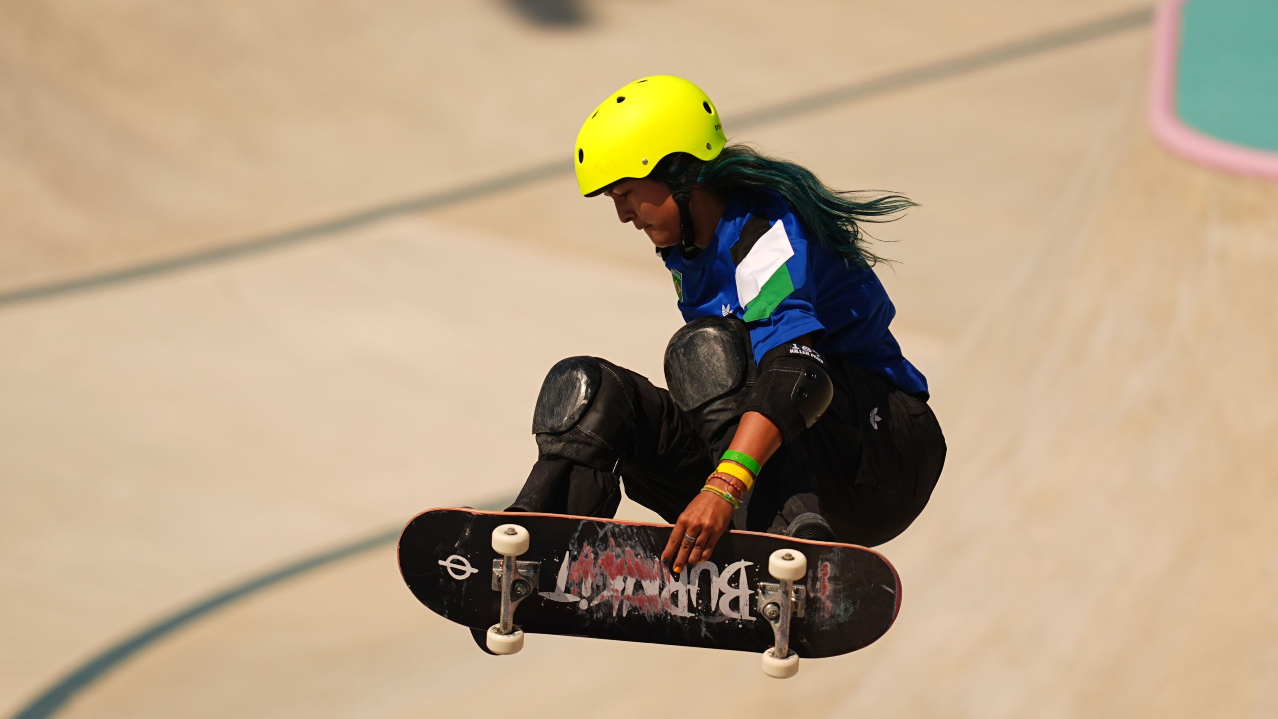 Raicca Ventura está no Mundial de Skate Park em Roma