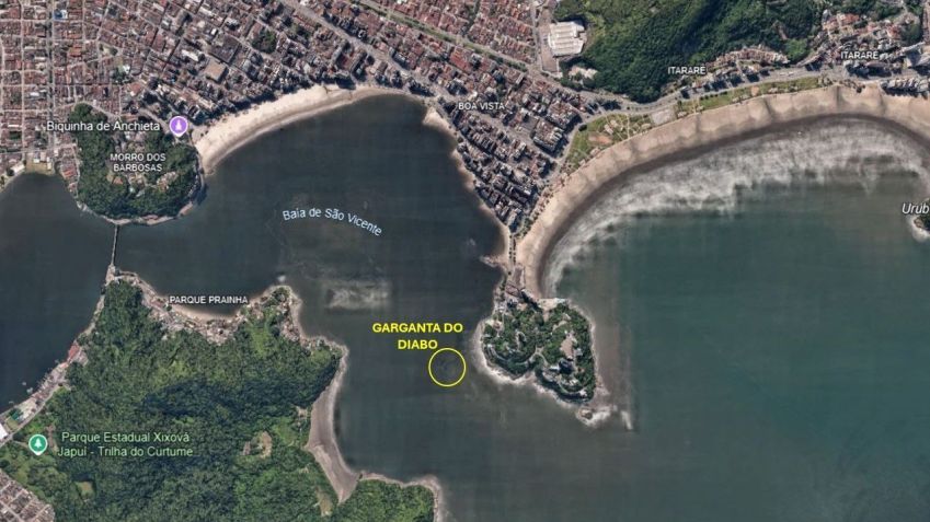 • Google Earth/Reprodução