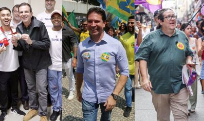 "Esponjaço", roda com jovens: as agendas dos candidatos à Prefeitura do Rio nesta quarta (18)