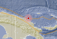 Terremoto de magnitude 6 atinge costa norte de Papua-Nova Guiné