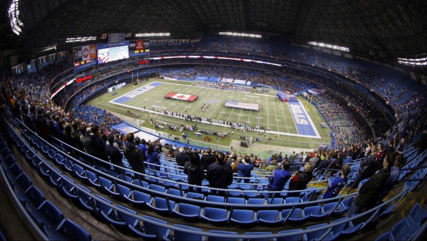 Toronto recebeu jogo da NFL em 2011 • Divulgação: NFL
