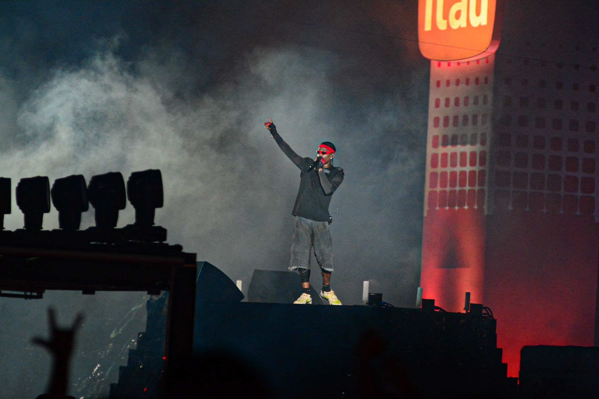 Travis Scott eleva a temperatura em show no Rock in Rio 2024 • Delson Silva/AgNews