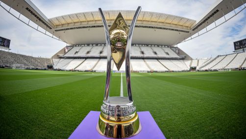 Troféu do Brasileirão Feminino, na Neo Quimica Arena, palco da decisão
