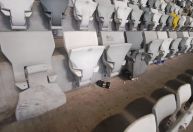 Torcida do Fluminense vandaliza estádio do Atlético-MG após eliminação; veja